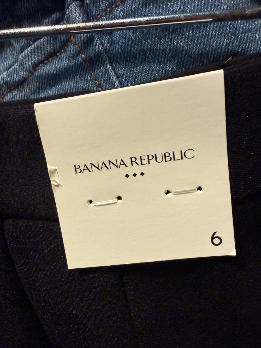 NWT Banana Republic Classic Black Women's A-Line Skirt - Size 6